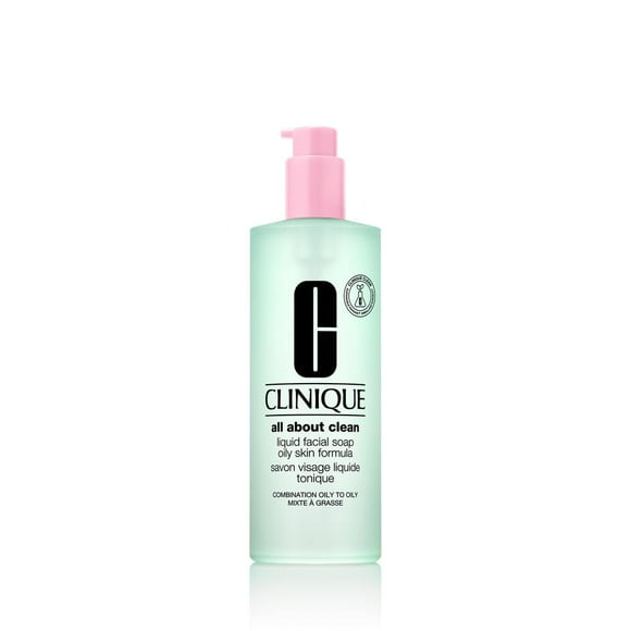 Clinique Liquid Facial Soap Oily Skin Formula Combination Oily To Oily 13.5 Ounce