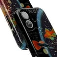 thumbnail image 2 of Cosmic Fish Phone Case, Surreal Galaxy Aquarium Art iPhone Cover, Space Fantasy Artistic Protective Case for iPhone 16 15 14 13 12 11 Pro Plus Mini, 2 of 6