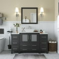 thumbnail image 1 of Vanity Art 54 in. W Single Sink Bathroom Vanity with Engineered Marble Top and Free Mirror, 1 of 10