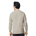 thumbnail image 6 of Gildan Ultra Cotton Crewneck T-Shirt for Men, Long Sleeve Classic Fit Sand Tee, 3XL, 6 of 6