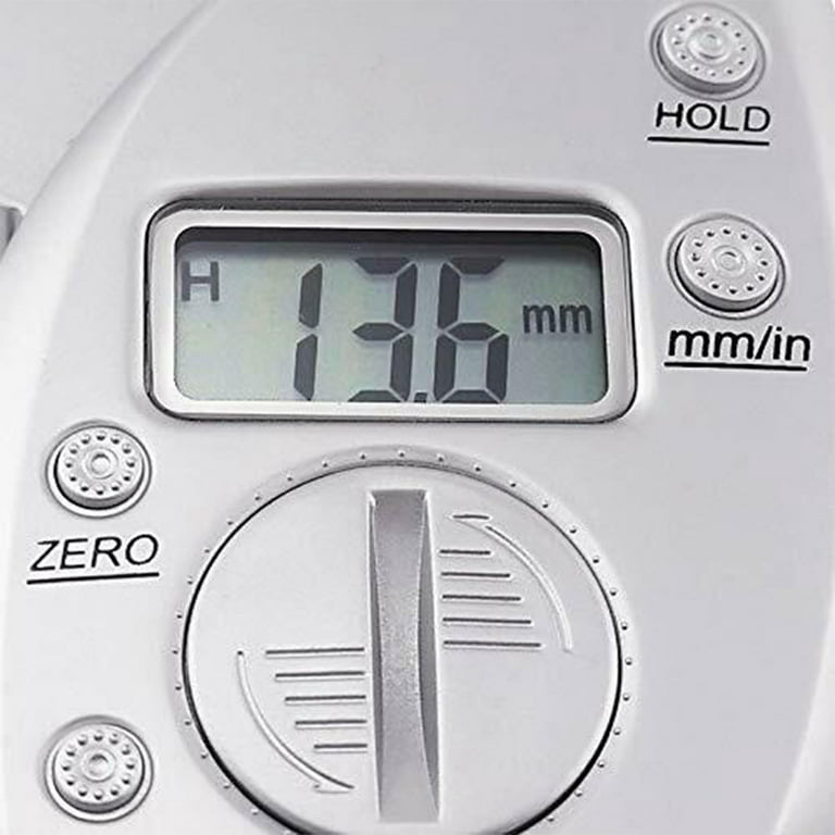 Fat Caliper Tester Body Fat Electronic Caliper And Measuring Tape For  Accurately Measuring Bmi Skin Fold Fitnesswhite