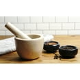 thumbnail image 3 of Marble Mortar and Pestle - Beige, 3 of 3