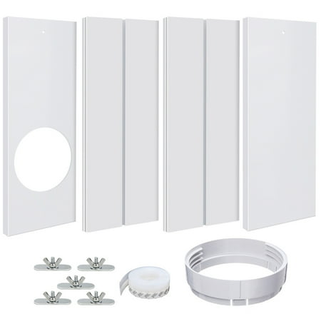 

ibaste Portable Air Conditioner Window Kit | Sliding Door Air Conditioner Kit | Adjustable Sliding AC Window Vent Kit for Most Vertical and Horizontal Sliding Windows