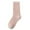 Pink, variant on Kaemgyyd Women Plush per Sock Warm Soft Winter Fuzzy Crew Socks Casual Solid Non Sleeping Fleece Cozy Sock