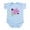Sky Blue, variant on CafePress - Artistic Genius Infant Bodysuit - Baby Light Bodysuit, Size Newborn - 24 Months