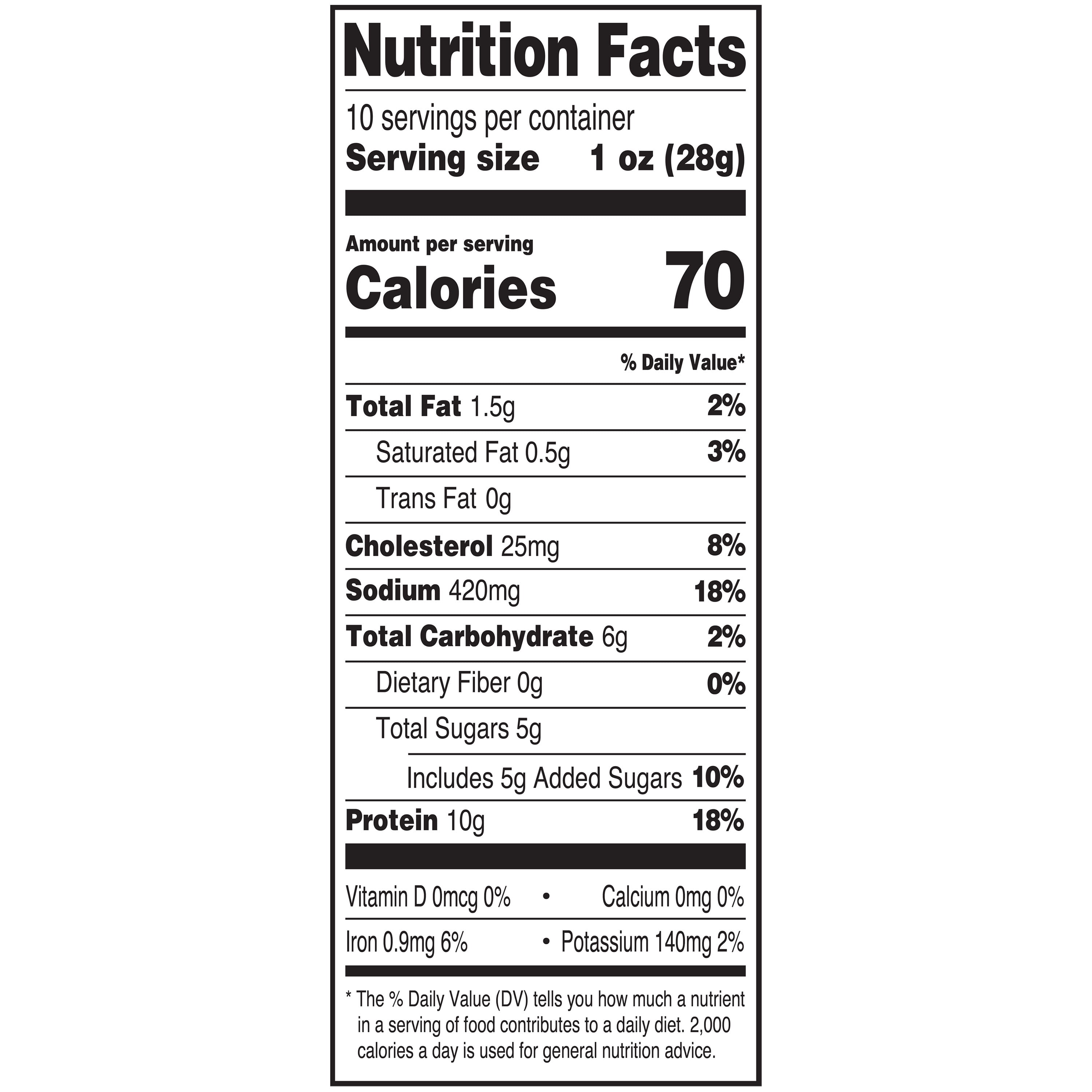 (2 pack) Great Value Teriyaki Beef Jerky Value Pack, 10 oz