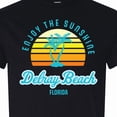 thumbnail image 4 of Inktastic Summer Enjoy the Sunshine Delray Beach Florida in Blue T-Shirt, 4 of 5