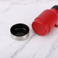 thumbnail image 2 of relayinert Bouilloire en Acier Inoxydable Grande Capacité pour Animaux de Compagnie Chien Hydratée Toute la Journée Pot en Acier Inoxydable Rouge, 2 of 6