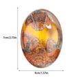 thumbnail image 4 of Vogacara Estatua de escritorio de huevo de dinosaurio, regalo de cumpleaños, recuerdo, mano de obra fina, tamaño compacto, entretenimiento de Juguetes tipo 3, 4 of 6