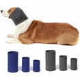 thumbnail image 4 of Orejeras calmantes para perros Orejeras con cancelación de ruido para perros, orejeras para perros pequeños Para usar en el cuello y las orejas de los perros para ayudar a calmar a los perros mascota La sudadera con capucha brinda alivio contra la ansiedad, patrón: azul pequeño Kuyhfg Bienvenido a Kuyhfg, 4 of 5