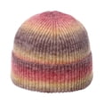 thumbnail image 2 of beishanbush Baseball Caps Womens and Mens Winter Knitted Beanie Hat with Pom Warm Knit Cap Beanie Hats for Women and Mens E, 2 of 2