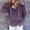 Purple, variant on Women's Tie Dye Hoodies Tops Long Sleeve Casual Color Block Button Down Pullover Sweatshirts with Pocket