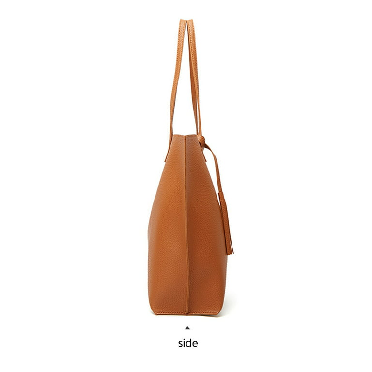 Large Capacity Tassel Tote Bag Messenger Bag Purse Bag Big Size