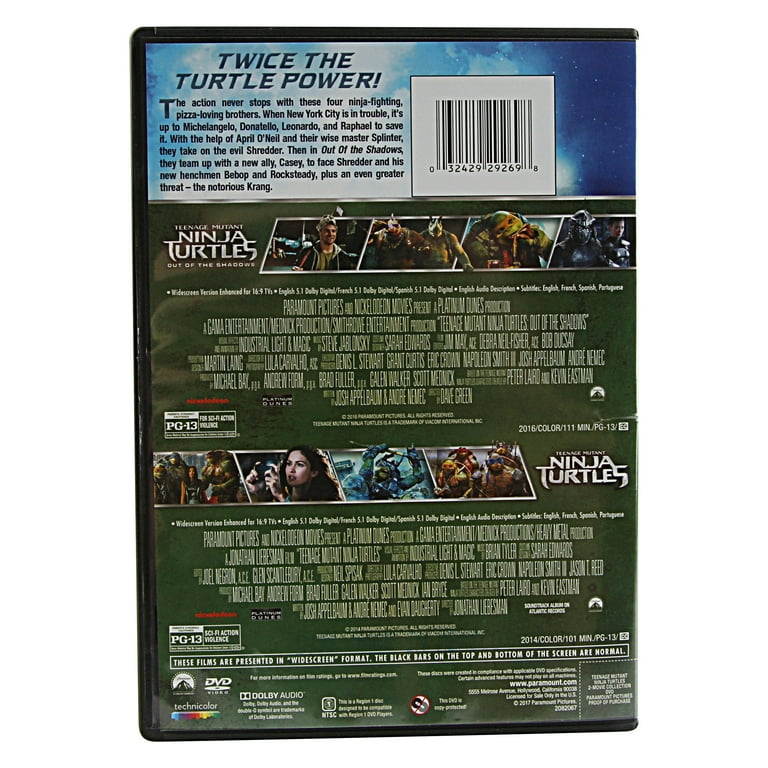 Teenaged Mutant Ninja Turtles (TMNT) Double Feature: Shadows