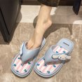 thumbnail image 3 of Sandalias planas de verano para exterior e interior de Sanrio Hello Kitty para niña, sandalias de playa Kuromi My Melody Cinnamoroll, zapatillas de moda, 3 of 5