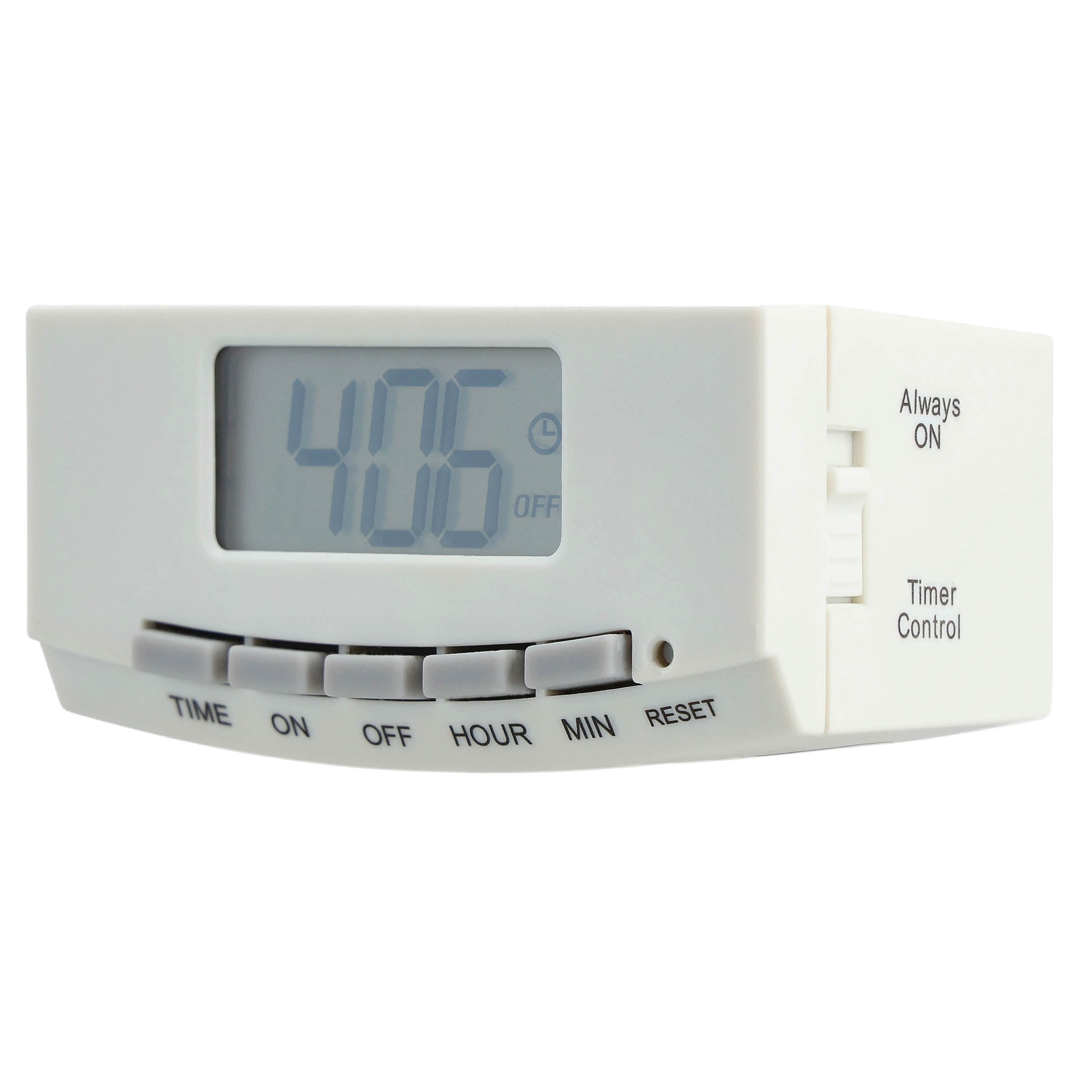 Indoor Digital Timer, White, by Holiday Time