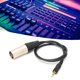 thumbnail image 3 of Cable de 3.5 mm A XLR Cable de 1/8 Pulgada TRS Macho A XLR Cable de Convertidor de Audio Equilibrado Masculino Para, 3 of 7