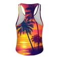 thumbnail image 4 of Stamzod Mens Tank Tops Summer Beach Sleeveless Shirts Palm Tree Vacation Muscle Tank Top Men Gym Plus Size Clothes Multicolor E M, 4 of 4