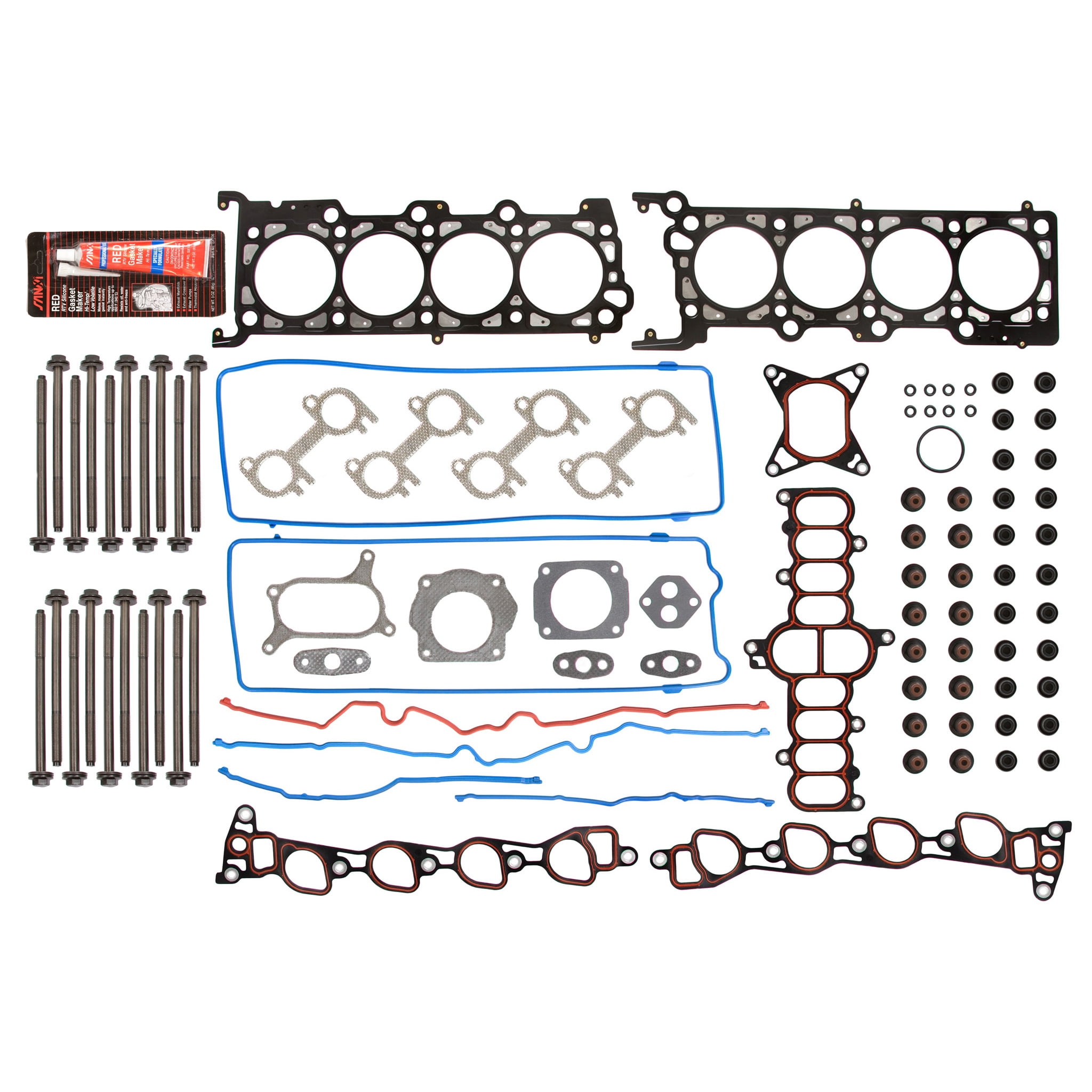 Evergreen HSHBLF8-21110 Head Gasket Set Head Bolts Lifters Compatible