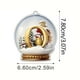 thumbnail image 3 of Adorno para Coche de Acrílico con 26 Letras de Cristal Amarillo, Colgante para Árbol de Navidad, Decoración Del Hogar, 3 of 3