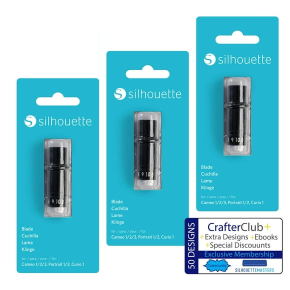 Cuchillas de repuesto Silhouette America para herramientas de corte electrónicas