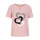 thumbnail image 1 of Blusa de manga corta con cuello redondo para mujer a la moda, camisetas sueltas con estampado Fridja  hjk4878, 1 of 5