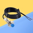 thumbnail image 3 of Raindrops 2pcs 3-wire Proximity Sensor Approach Copper DC6-36V Normally Open, 3 of 8