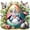 Easter Gnome, variant on JYLMOOD Paint by Numbers for Adults Kits, DIY Easy Painting by Numbers for Gift Home Wall Decoration 40x40cm(without Frame) - Easter Gnome