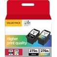 thumbnail image 1 of Cartucho de tinta PG-275XL/CL-276XL compatible con Canon Ink 275 y 276 con PIXMA TS3522 TS3500 TS3722, 1 of 7