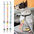 thumbnail image 2 of 3lots Secure Dog Car Leashes Durability Nylons Dog Belt Pet Safety Seatbelt Canine for Driving Pet Safety Belt, 2 of 8