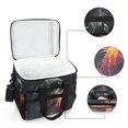 thumbnail image 6 of FORMRS Insulated Cooler Bag 24 Cans Capacity Soft Leakproof Lunch Box with Side Pockets, Black Astronaut, 6 of 7
