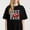 Black-3, variant on Women's Coolest Lab Grandma Graphic T-Shirt for Adults S-4XL Mother's Day Gift