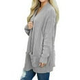 thumbnail image 3 of Lindreshi Winter Sweaters for Women Women's Knit Cardigans Loose Slouchy Oversized Wrap Chunky Pocket Sweaters Coat, 3 of 6
