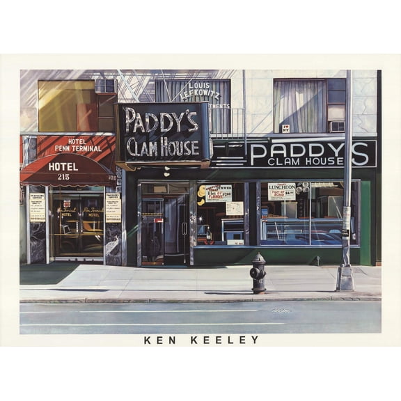 KEN KEELEY Paddy's Clam House, 1994