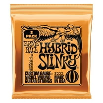 Ernie Ball Electric Guitar Nickel Wound Strings, 6.00 in