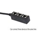 thumbnail image 3 of Cable de red Ethernet LAN LzGUNGY Adaptador RJ45 macho 1 a 3 hembra, 3 of 5
