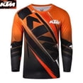 thumbnail image 4 of Camiseta de ciclismo de montaña Enduro, camiseta de ciclismo de manga corta, camiseta de descenso, camiseta de motocross, ropa de ciclismo de montaña Mx, camiseta KTM, 4 of 5