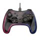 thumbnail image 1 of Wired Controller for PC Transparent RGB Gamepad Controller For /PS3 Switch/PC/Steam Vibration,6-Axis Gyro and Turbo Function - (Color: Black), 1 of 5