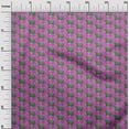 thumbnail image 3 of oneOone Polyester Spandex Pink Fabric Kalamkari Craft Projects Decor Fabric Printed By The Yard 56 Inch Wide, 3 of 5