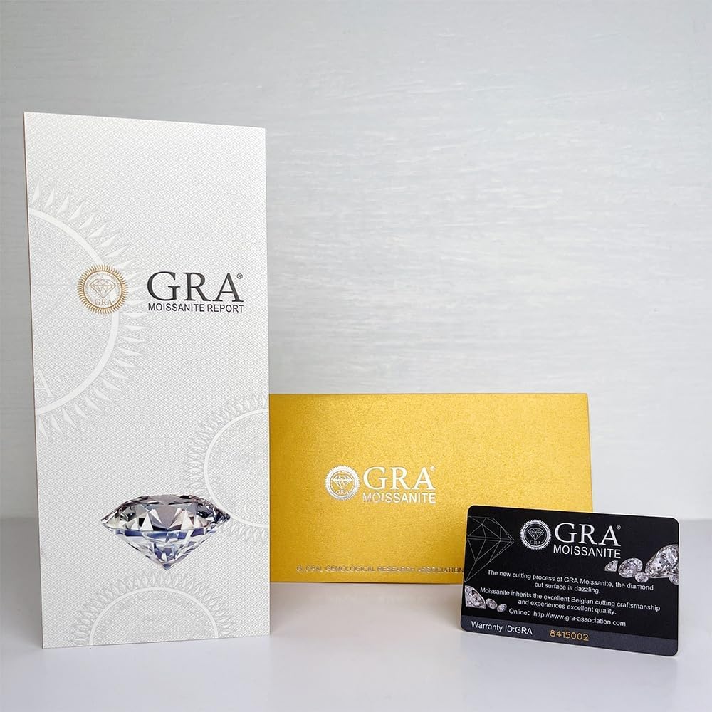 Natural Blue Moissanite Loose Stones, Portuguese Cut Gemstone, VVS1/FL Lab Diamond, Cut Gem for Jewelry Making 1.0ct-3.0ct with Certificate