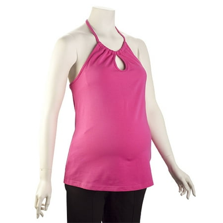 Maternity Keyhole Halter Top
