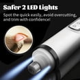 thumbnail image 6 of 2026 New Upgraded Quiet Dog Nail Grinder, Professional 2-Speed Rechargeable Pet Nail Trimmer for Small/Medium/Large Dogs & Cats, Painless Paw Grooming with 2 Replacement Grinding Heads (M5), 6 of 7