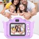thumbnail image 5 of Cámara Digital para Niños con Zoom 8X Reconocimiento Facial AI Lente Dual Cámara de Vídeo con Carga USB para Niños ANGGREK Otros, 5 of 8