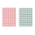 thumbnail image 1 of 2pcs Silicone Fondant Mould Delicate Candy Mold Chocolate Mould for Home, 1 of 4