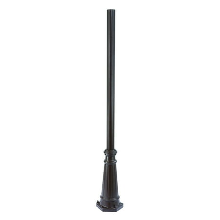 Acclaim Lighting Surface Mount Posts 6 ft. Outdoor Fluted Light Post