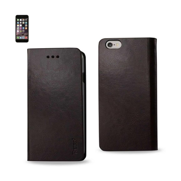 FLIP CASE WITH CARD HOLDER FOR IPHONE6 PLUS 5.5inch BROWN