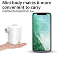 thumbnail image 7 of Portable Mini Electric Air Pump, USB Rechargeable Inflator for Air Mattress, Compact Deflator Pump for Camping, Lightweight Inflation Pump for Pool Floats, Versatile Air Pump for Outdoor Use, 7 of 7