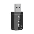 thumbnail image 1 of Tarjeta de Red 1300Mbps WiFi Dongle Receptor Compatible con Windows 7/8/8.1/10/11, 1 of 7