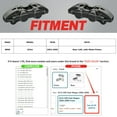 thumbnail image 2 of Funire Disc Brake Caliper Assembly Set of 2 - Compatible with BMW 325xi 2001-2005, Rear Driver & Passenger Side, 2 Brake Calipers Replacement, 2 of 8