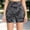 Black, variant on Seamless Camo Scrunch Workout Biker Shorts for Women Tummy Control High Waisted Athletic Gym Running Yoga Short,Black XL